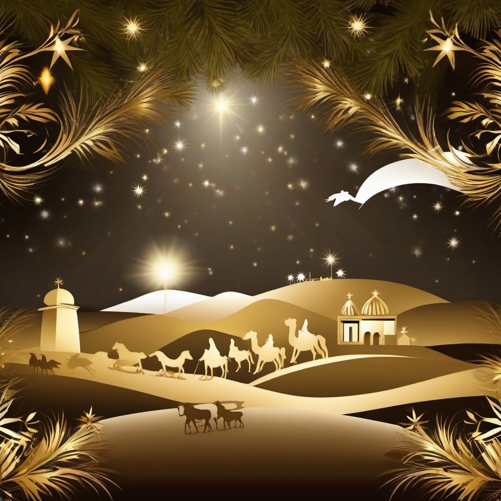 Christmas Background Wallpaper - nativity scene background  