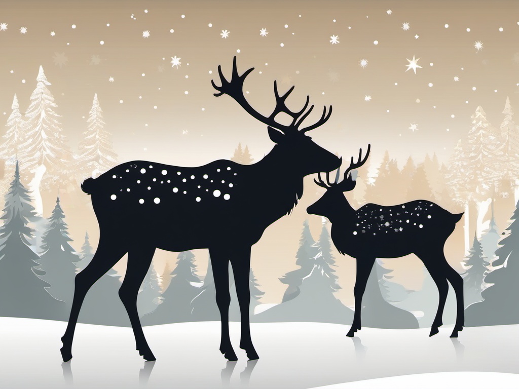 Reindeer Background  