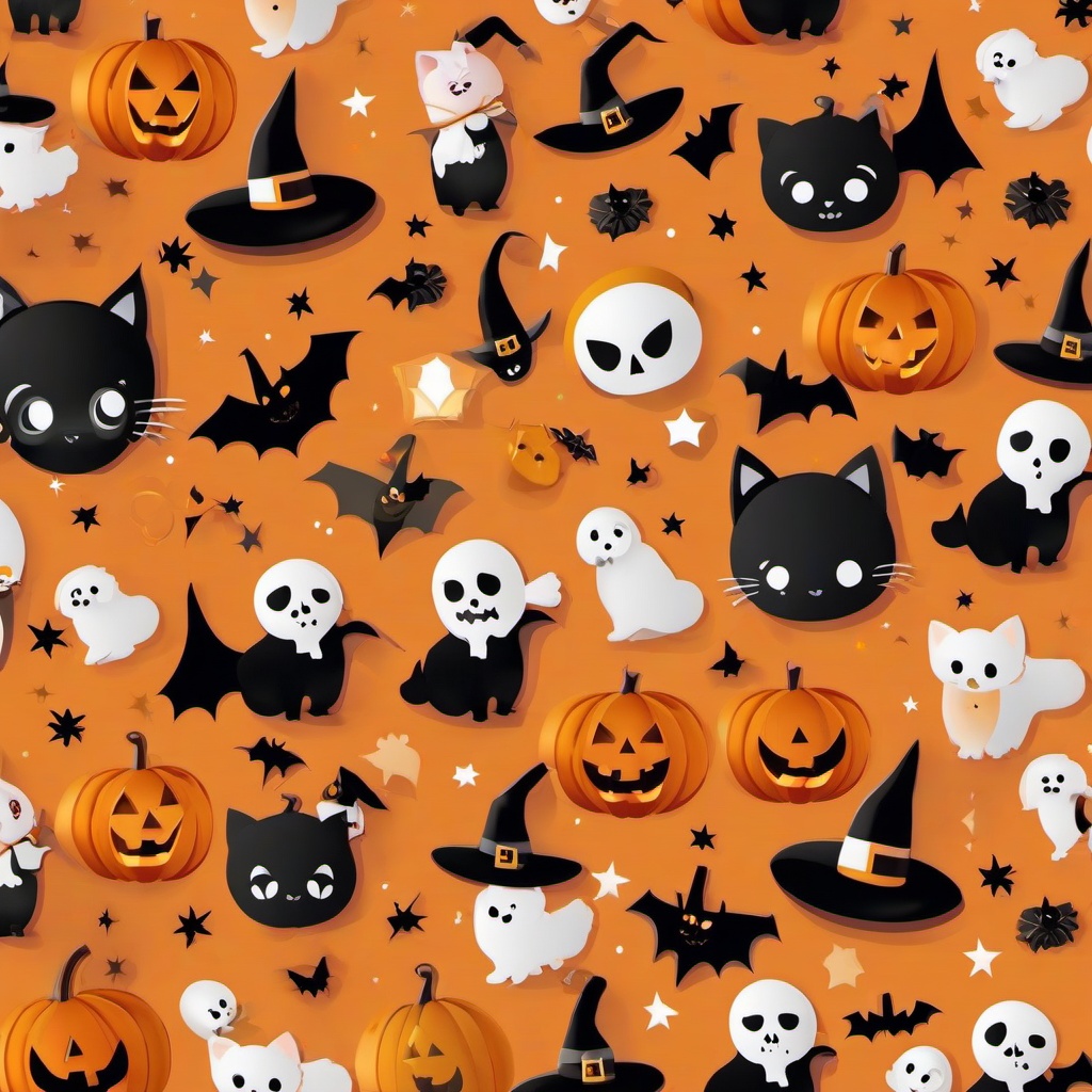 Halloween Background Wallpaper - kawaii halloween background  