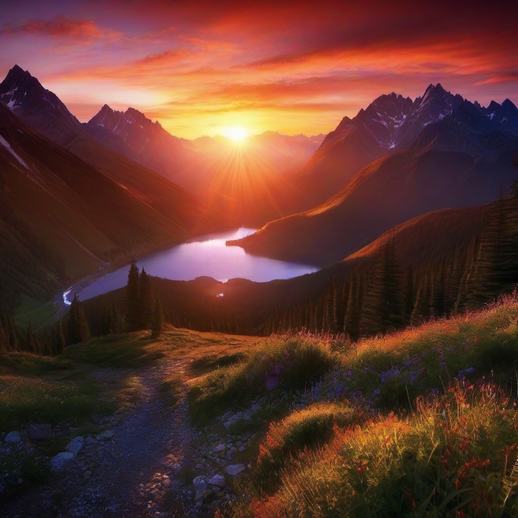 Mountain Background Wallpaper - mountains sunset wallpaper  