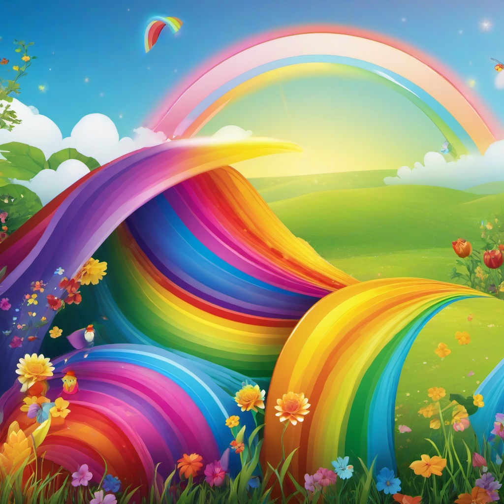 Rainbow Background Wallpaper - rainbow friends backgrounds  