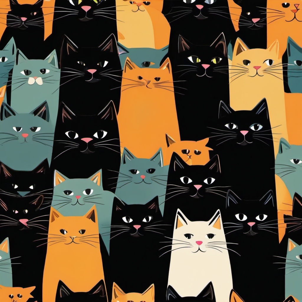 Cat Background Wallpaper - black background cat wallpaper  