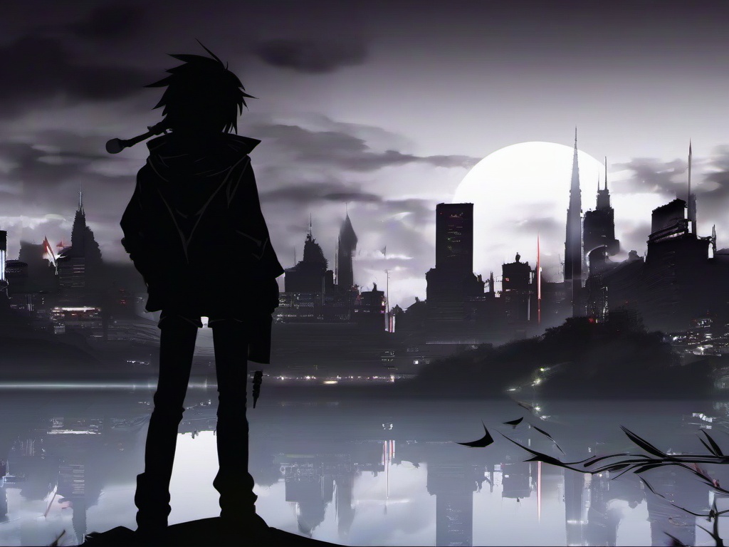 Wallpaper Dark Anime  ,desktop background wallpaper