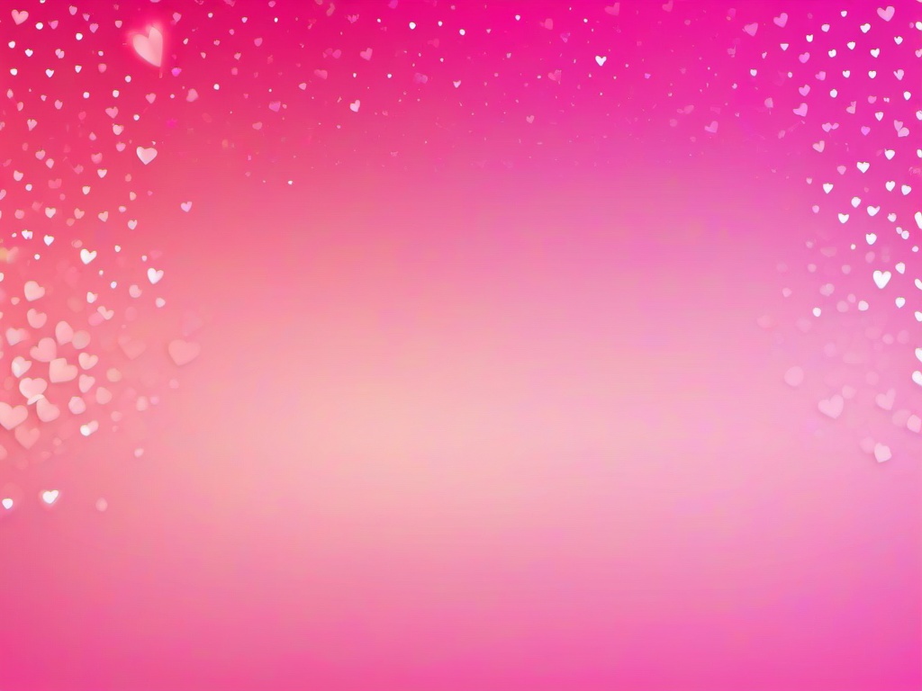 Pink Background With Heart-Pastel pink with hearts arranged in a gentle gradient pattern  background wallpaper