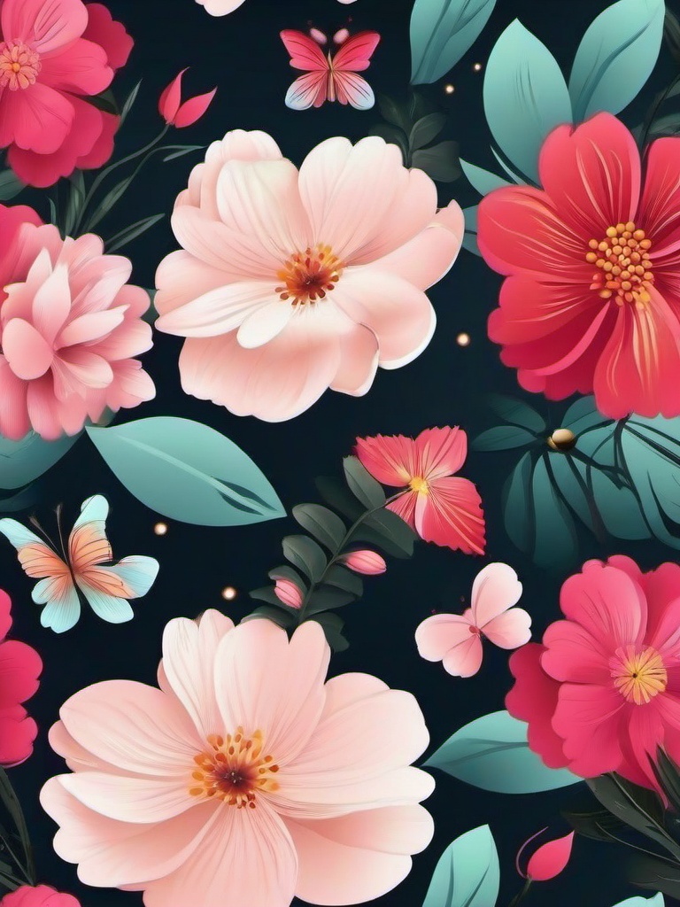 Flower Background Wallpaper - cute flower wallpaper  