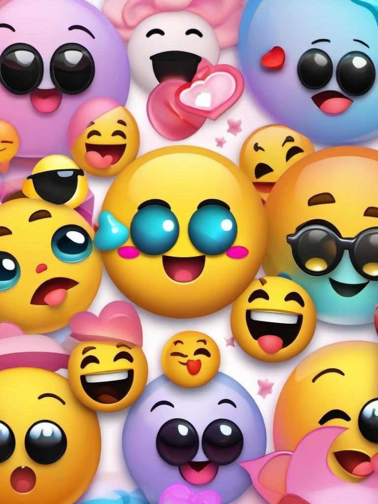 wallpaper cute emoji  ,mobile iphone background wallpaper