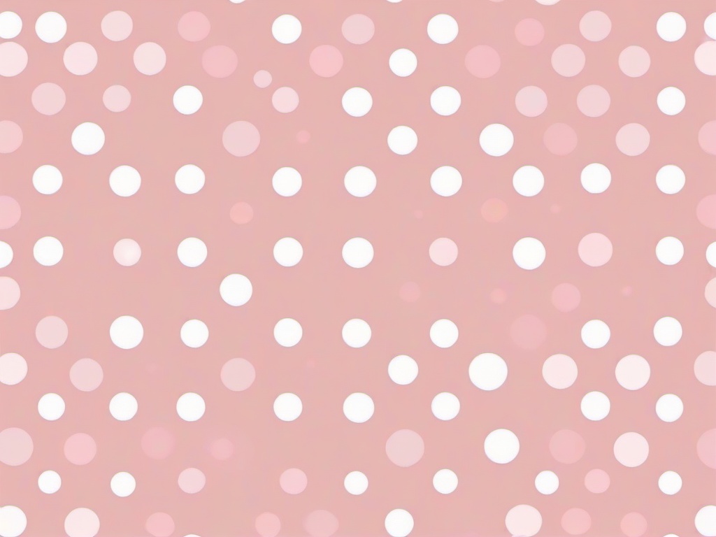 Background Pink Pastel-Soft pastel pink with gentle white polka dots  background wallpaper