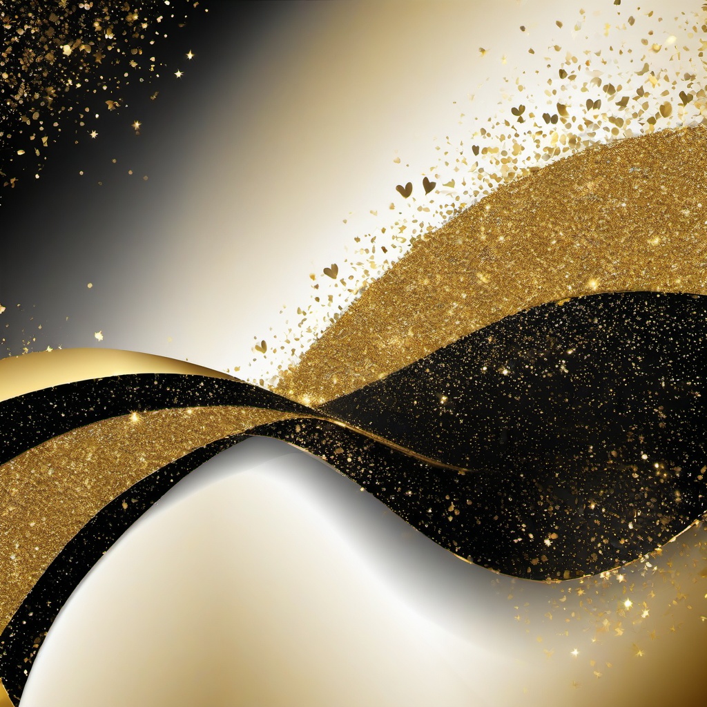 Gold Background Wallpaper - black background with gold glitter  