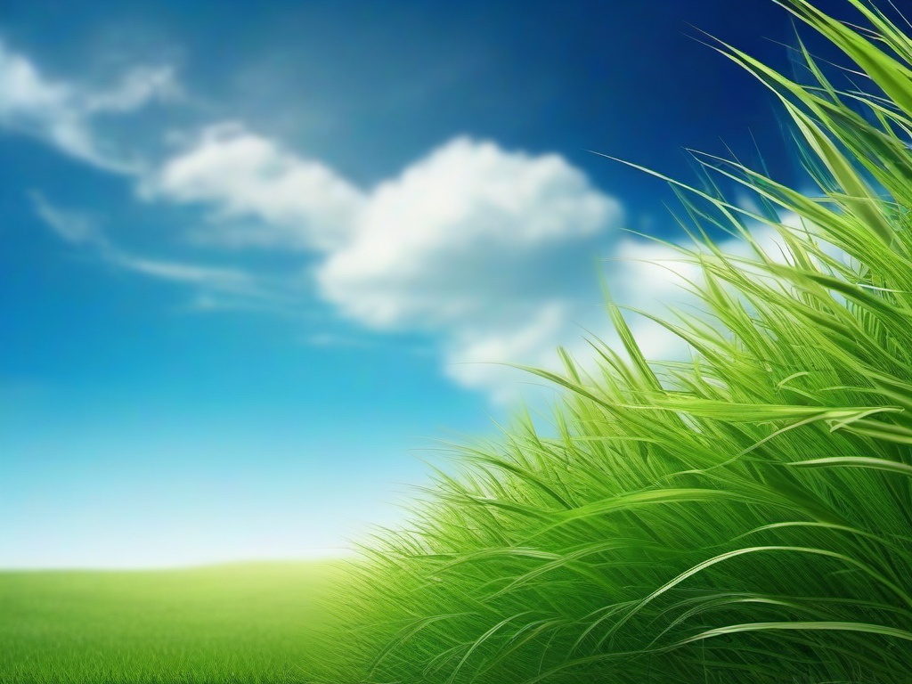 Grass With Sky Background  ,desktop background wallpaper