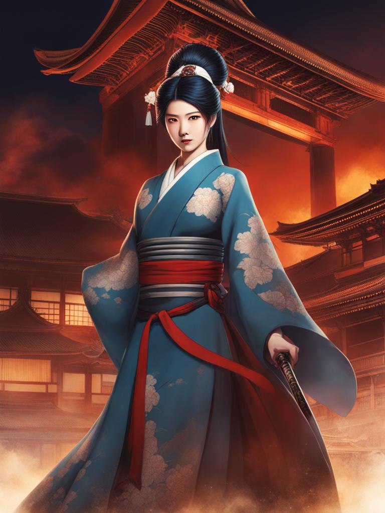 tokoyo - the japanese heroine who journeyed to the underworld to save her parents. 