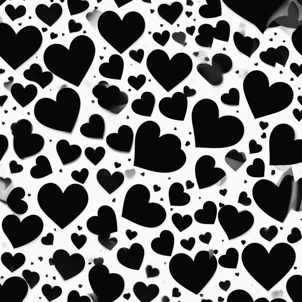 Heart Background Wallpaper - black heart white background  