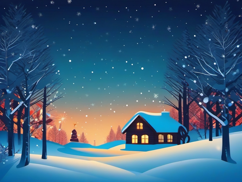 Christmas Background Winter  