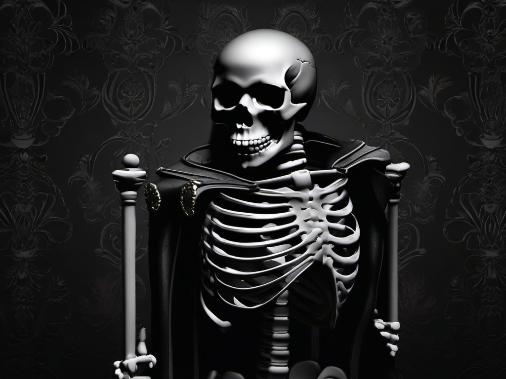 Dark Skeleton Wallpaper  ,desktop background wallpaper