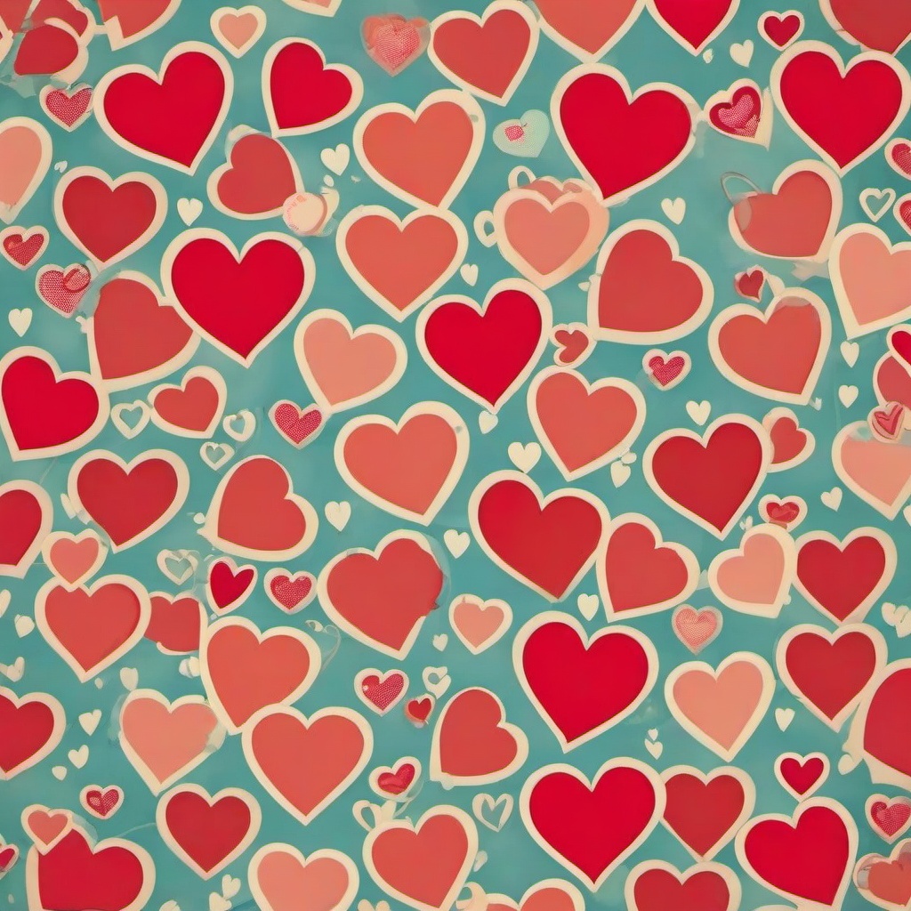 Heart Background Wallpaper - vintage hearts background  