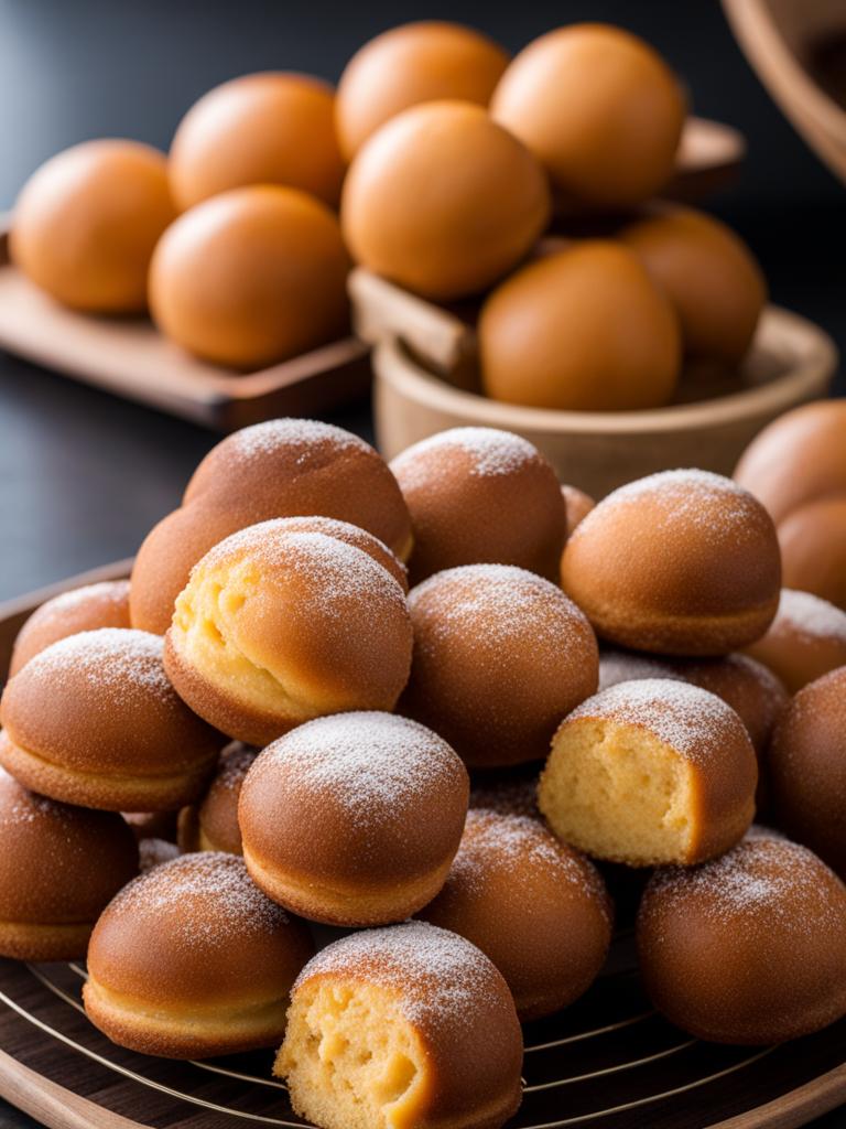 pão de mel at a brazilian bakery - savoring brazilian pão de mel, honey-filled spiced cake bites, at a delightful bakery. 