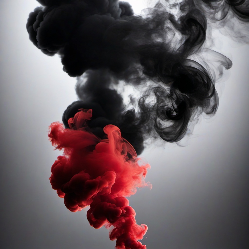 Smoke Background - red black smoke background  