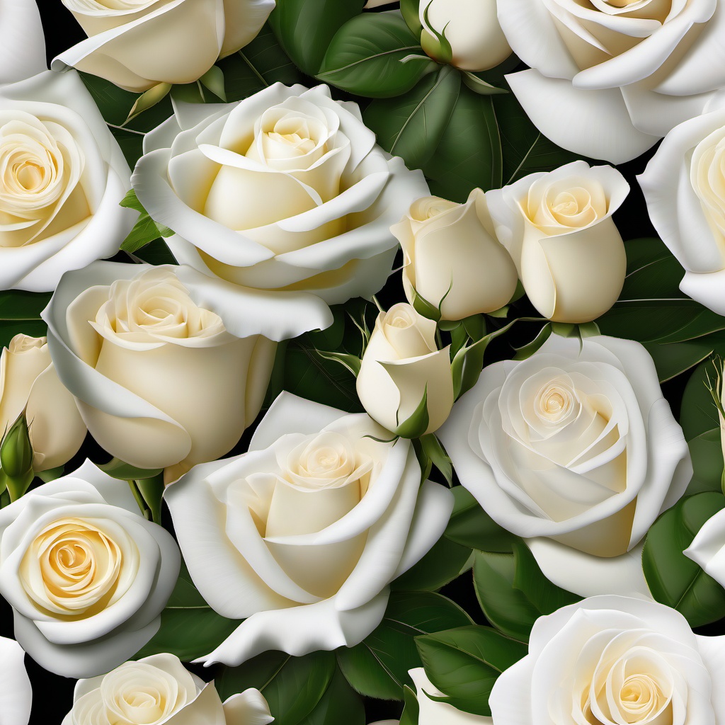 white roses background  