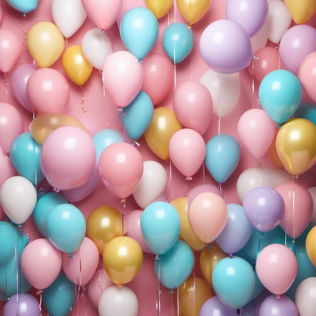 Party Background Wallpaper - pastel balloon background  