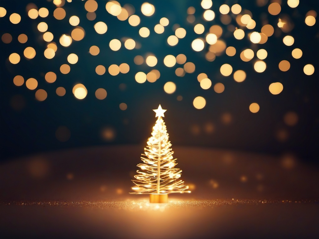 Bokeh Christmas Background  