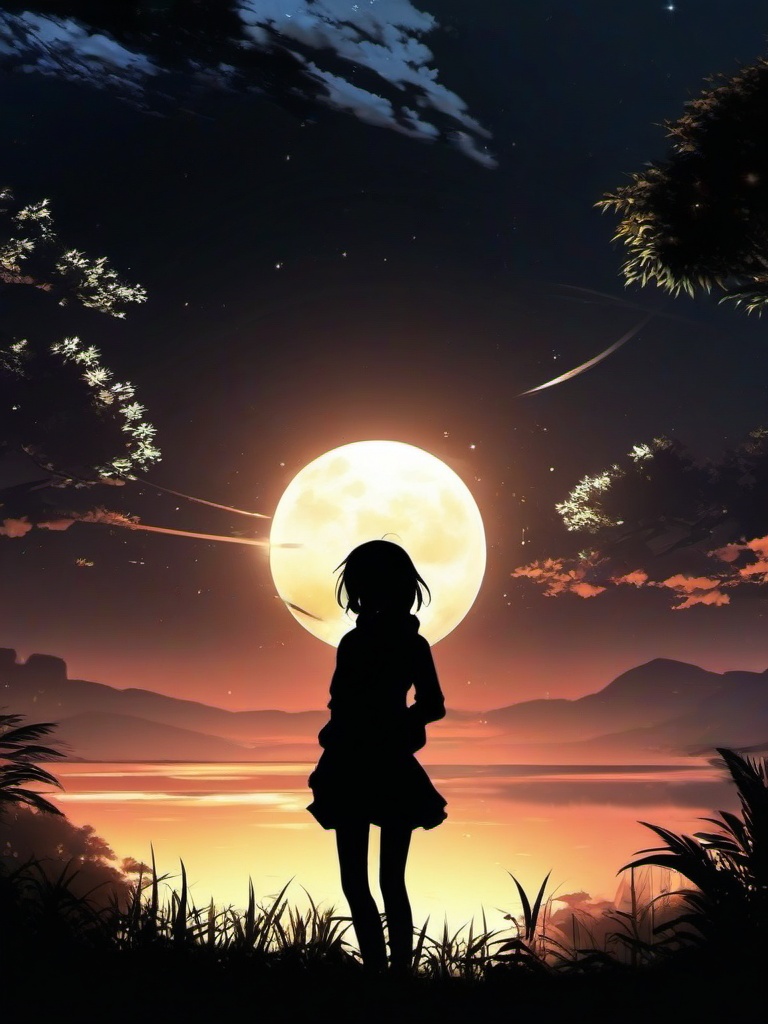 Anime Wallpaper Black  ,mobile iphone background wallpaper