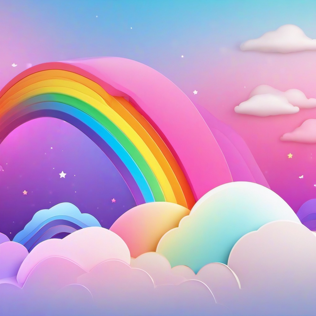 Rainbow Background Wallpaper - cute aesthetic rainbow background  