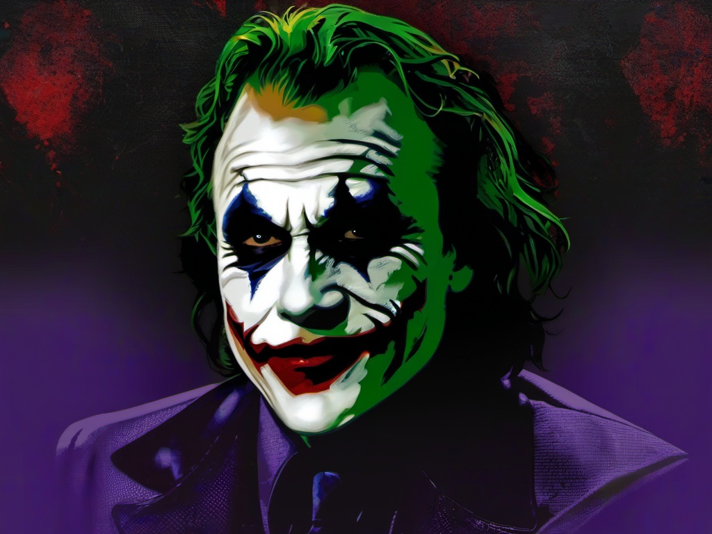 Heath Ledger Joker Wallpaper  ,desktop background wallpaper