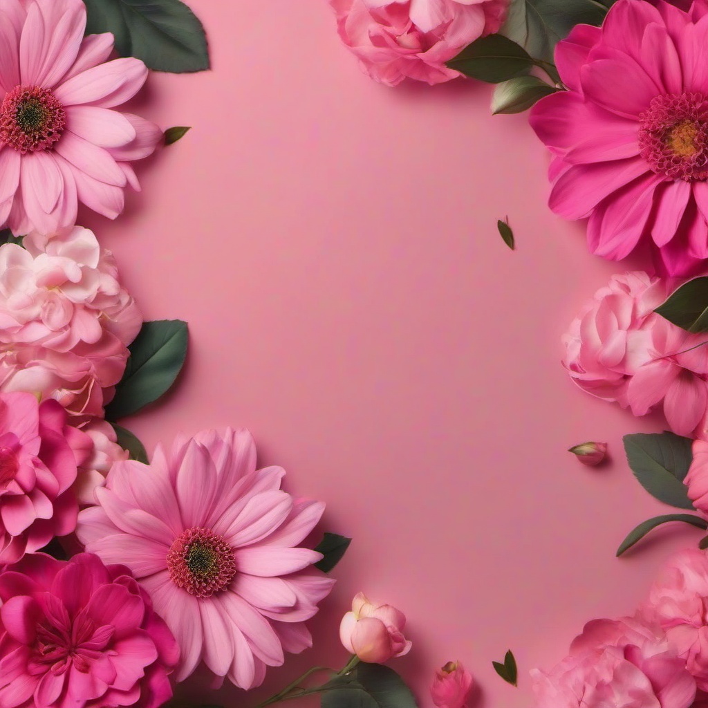 Flower Background Wallpaper - aesthetic pink flower background  