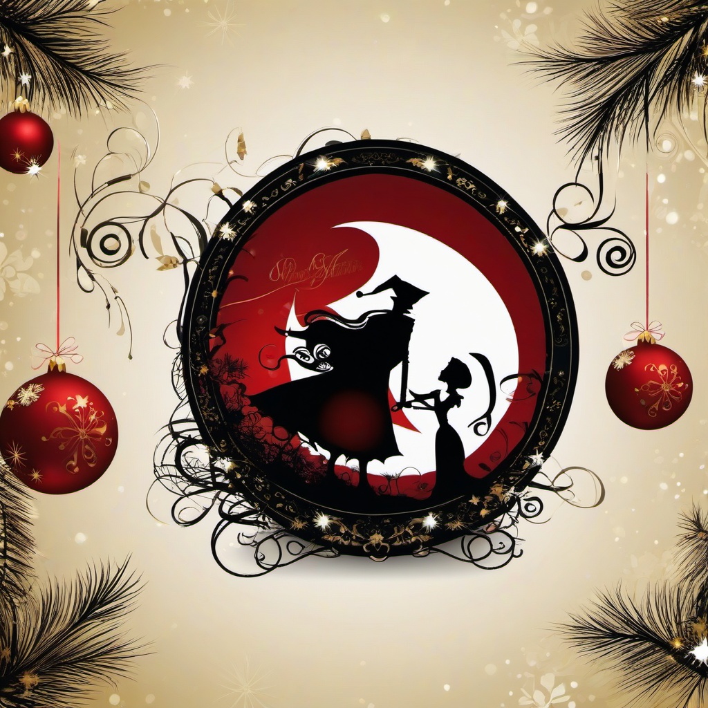 Christmas Background Wallpaper - jack and sally background  