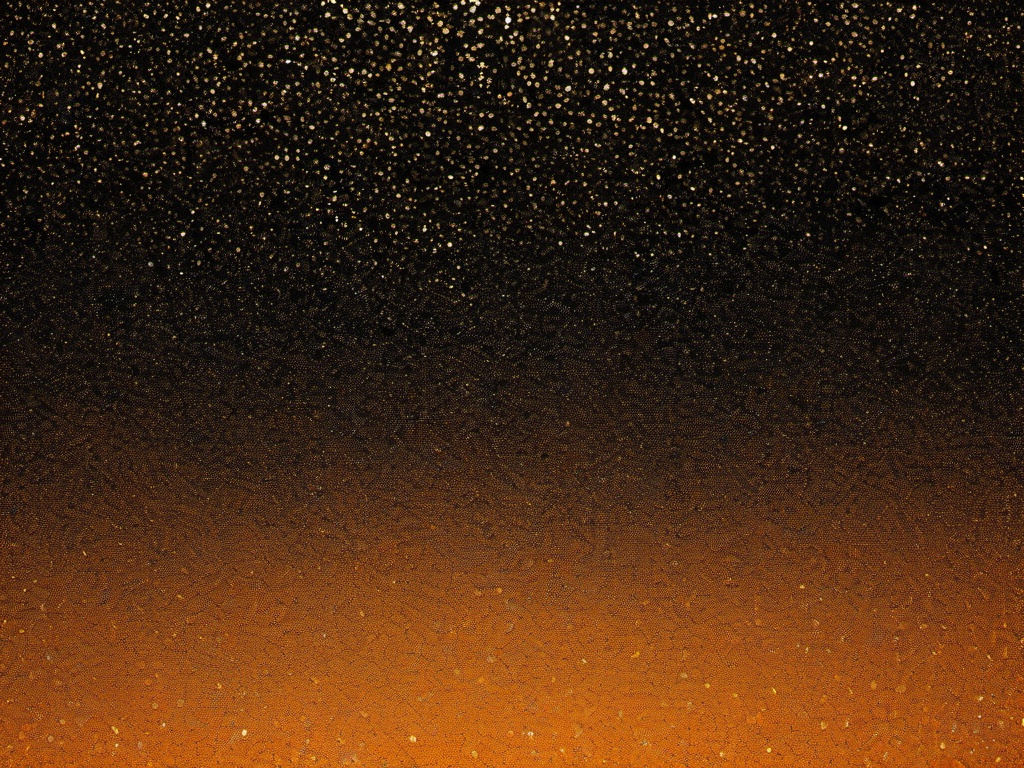 Orange And Black Glitter Background  