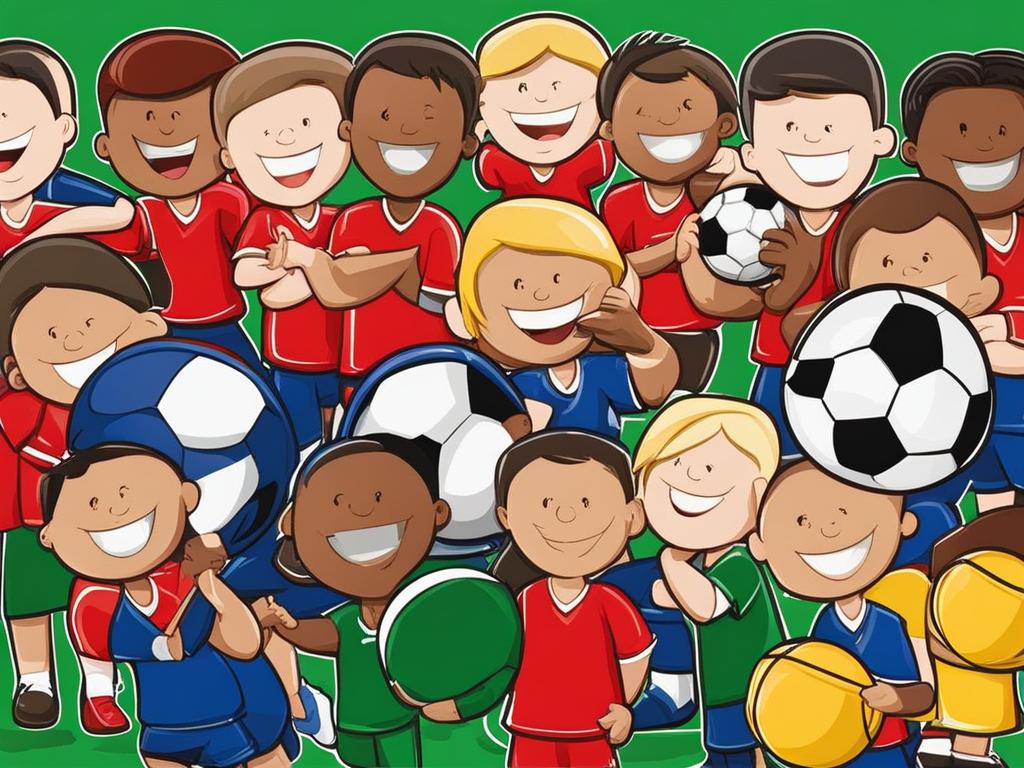 football clipart - ready for an exciting match. 