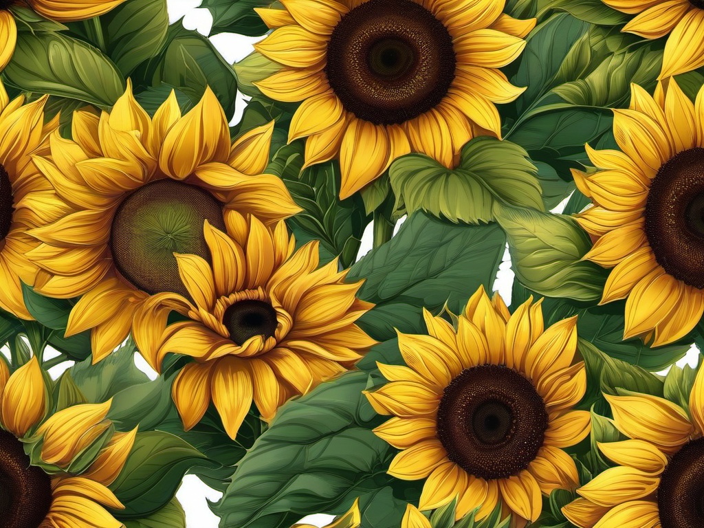 sunflower cute wallpaper  ,desktop background wallpaper