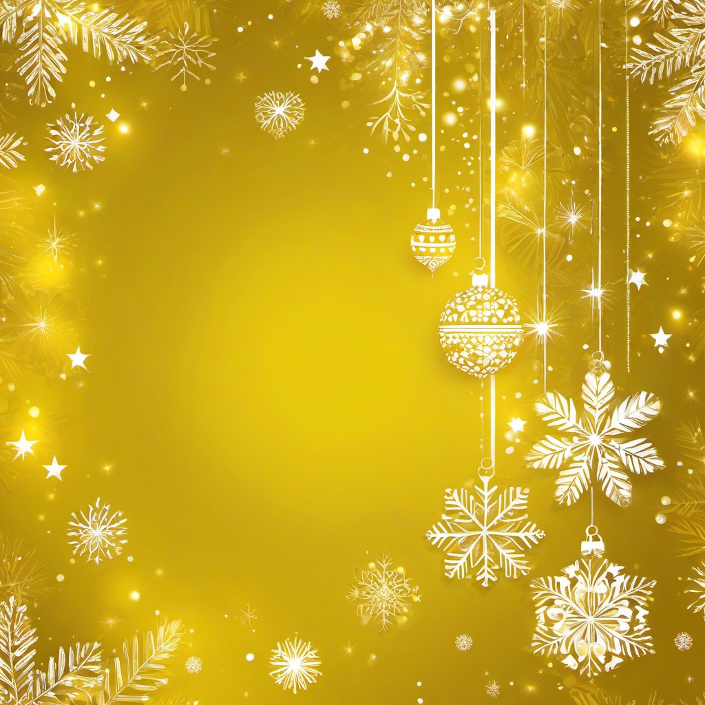 Christmas Background Wallpaper - christmas yellow background  