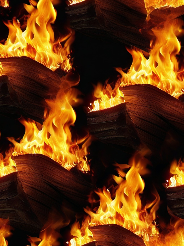 Fire Wallpaper - Bonfire with flames reaching high  background wallpaper