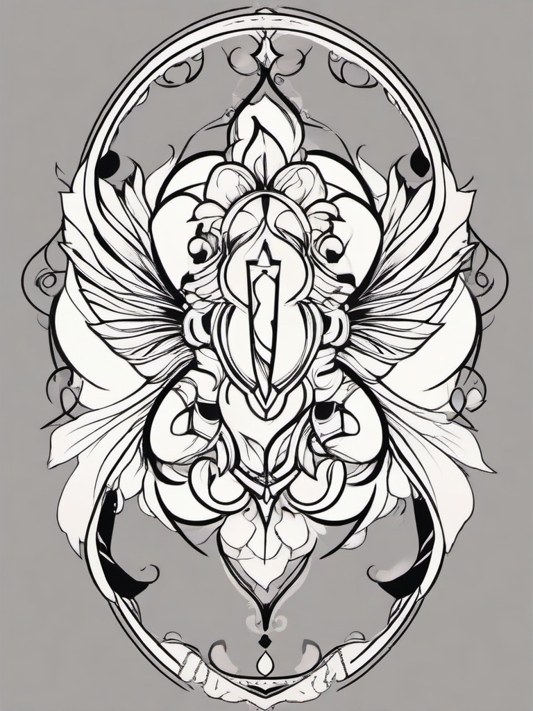 gemini tattoo ideas for females  simple vector color tattoo