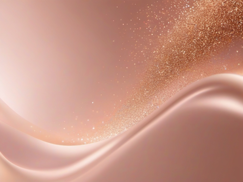 Rose Gold Shimmer Background  