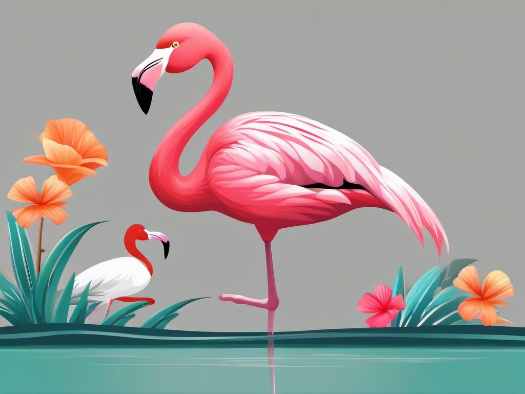 Flamingo  clipart