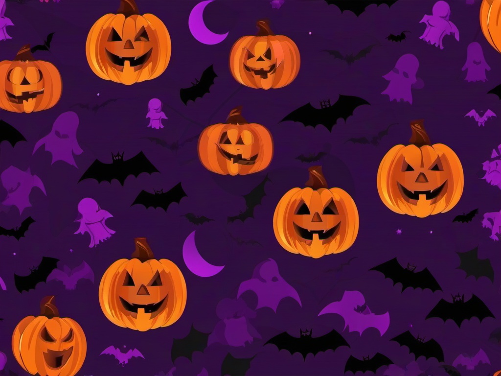 Halloween Background Wallpaper - purple halloween wallpaper  