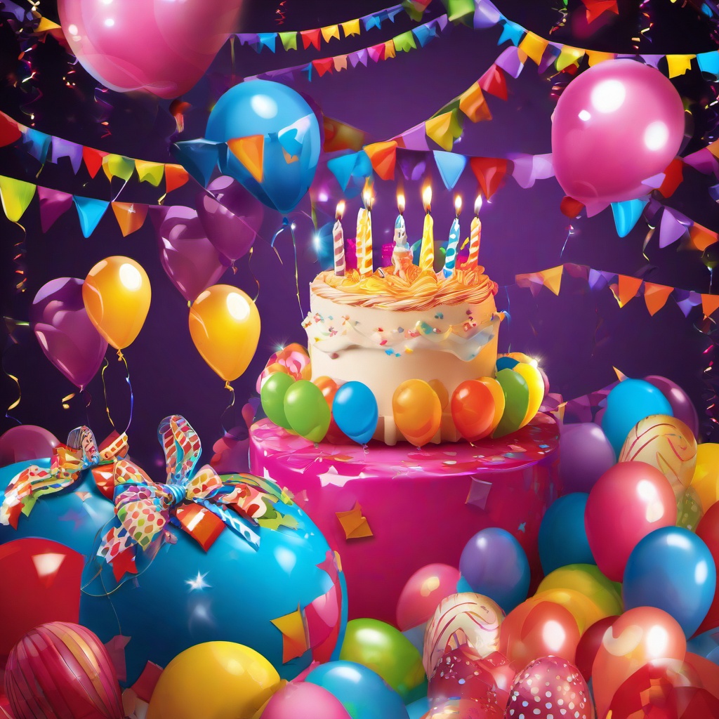 Party Background Wallpaper - 6th birthday background  