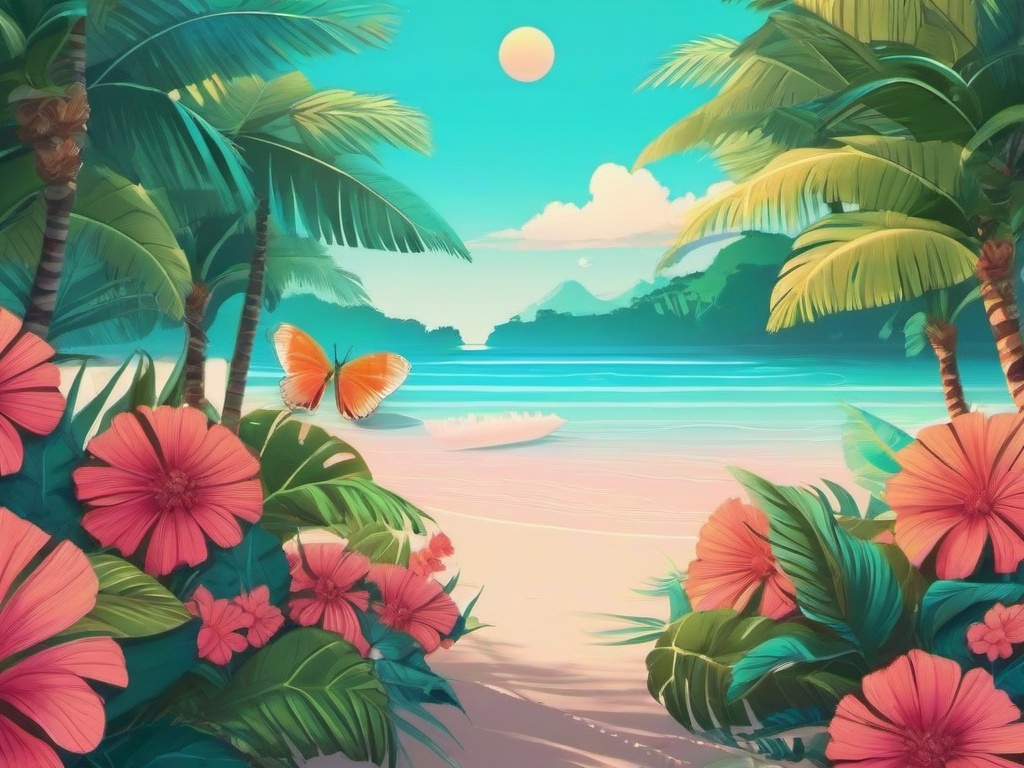 Wallpaper Aesthetic Summer  background