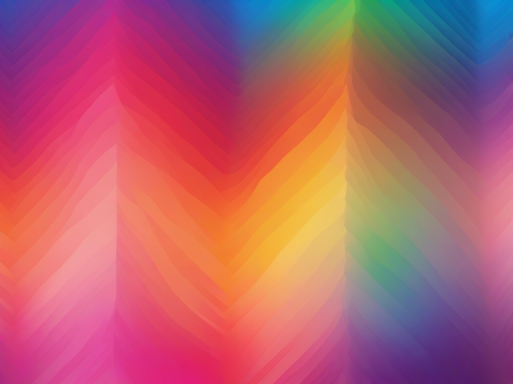 Ombre Rainbow Background  