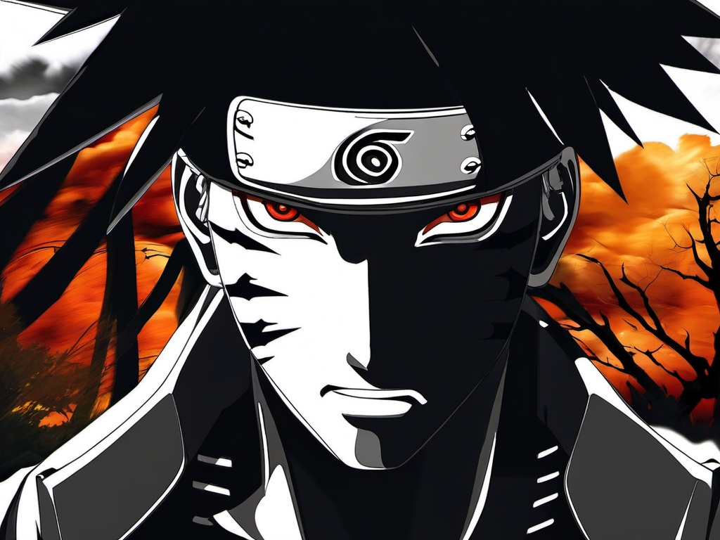 Black Naruto Wallpaper 4K  ,desktop background wallpaper