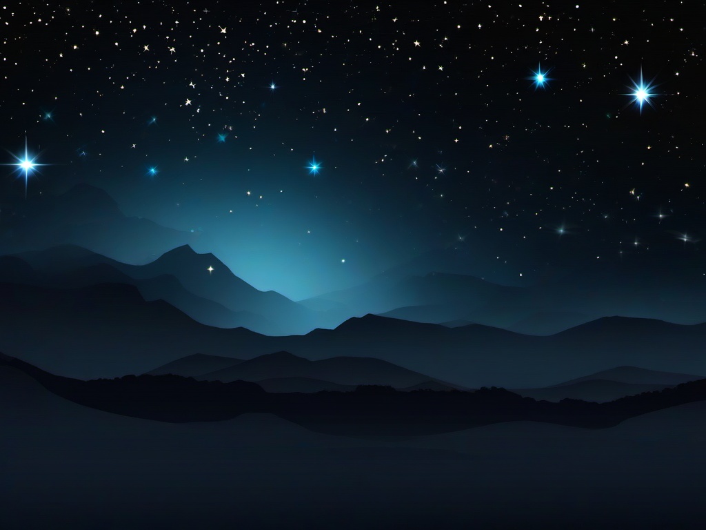 Black Star Sky Background  ,desktop background wallpaper