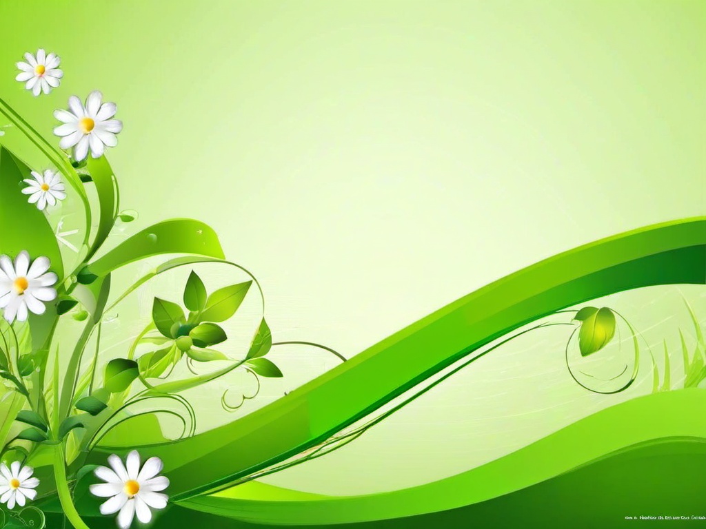 Flower Background Wallpaper - green flowers wallpaper  