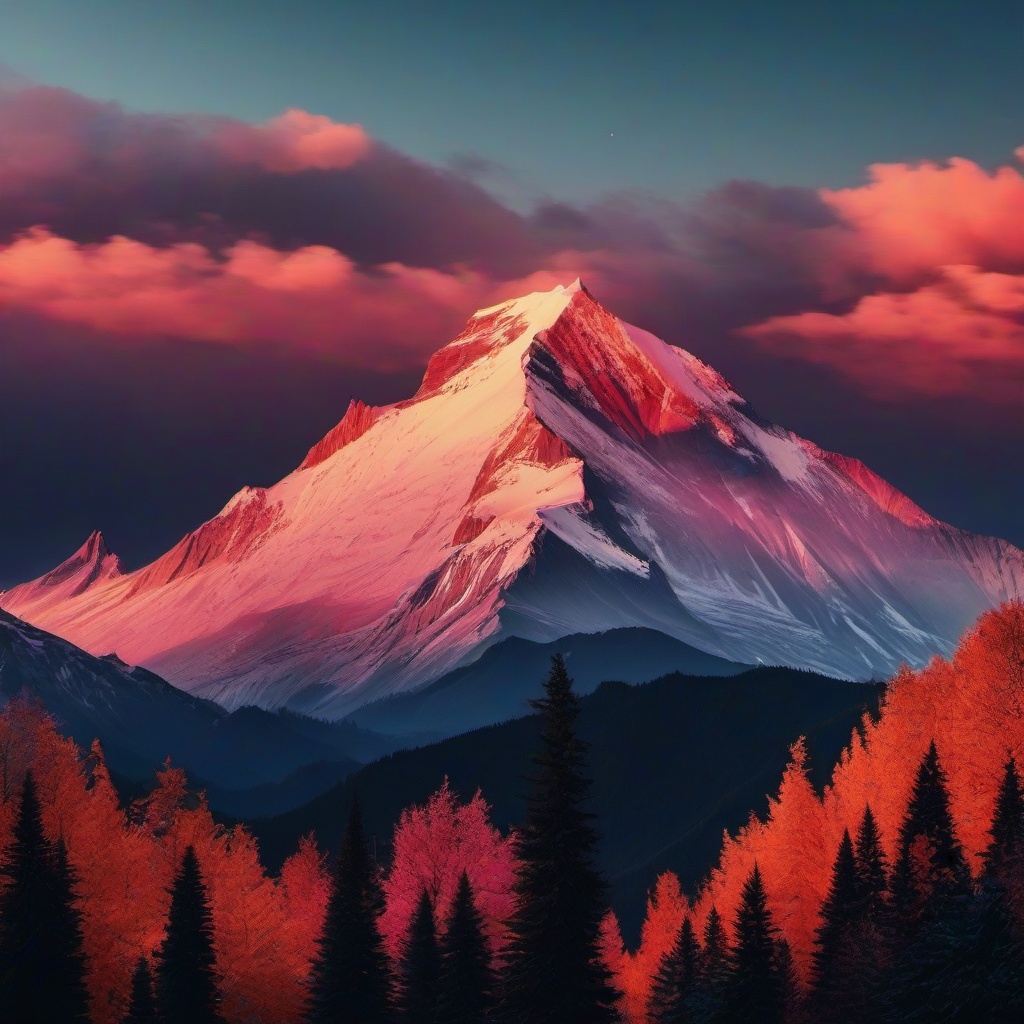 Mountain Background Wallpaper - aesthetic background mountain  