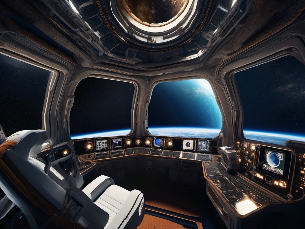 Astronaut's View Space Wallpaper intricate details, patterns, wallpaper photo