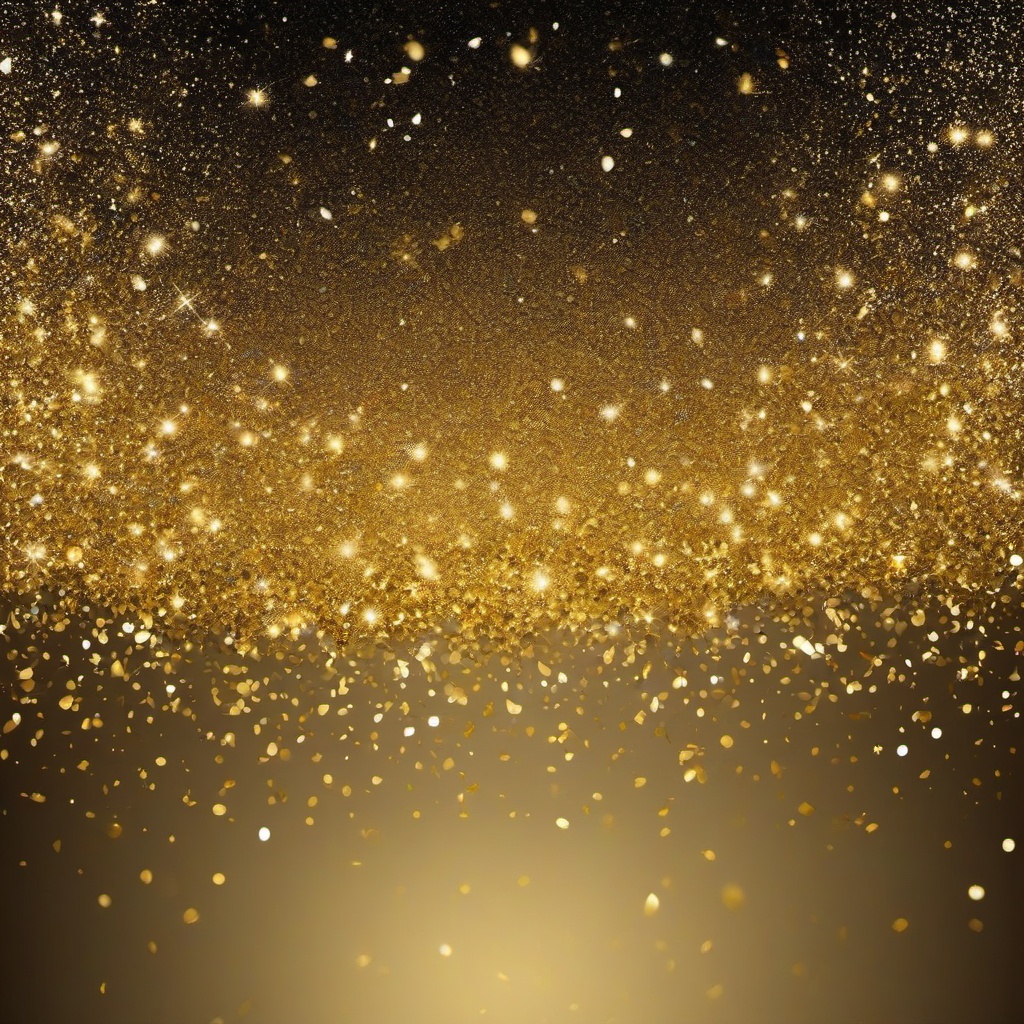 Glitter background - transparent gold glitter background  