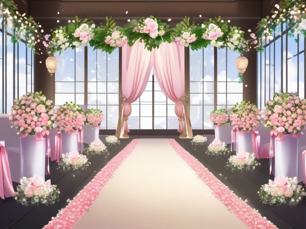 Gacha Wedding Background