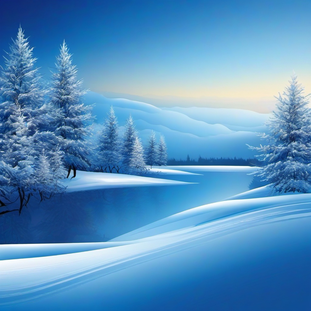 Winter background wallpaper - winter blue background  