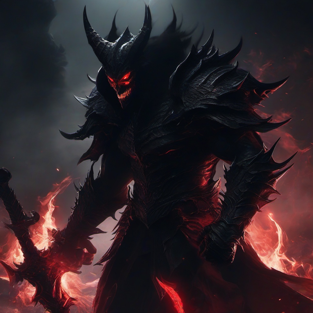 Dark Demon Wallpaper 4K  ,desktop background wallpaper