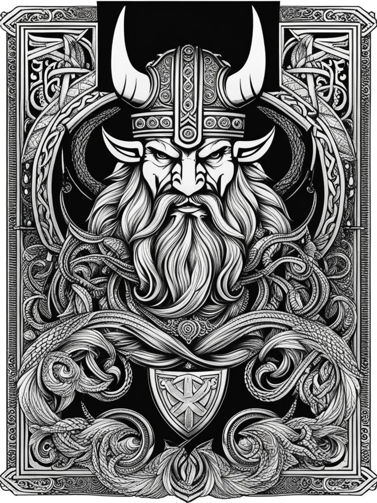 viking tattoo ideas inspired by norse mythology and history. 